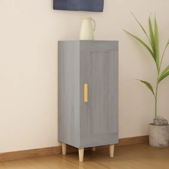 Szafka, szary dąb sonoma, 34,5x34x90 cm materiał drewnopochodny Lumarko! - Hurtownia wielobranżowa Lumarko Dodaj do koszyka